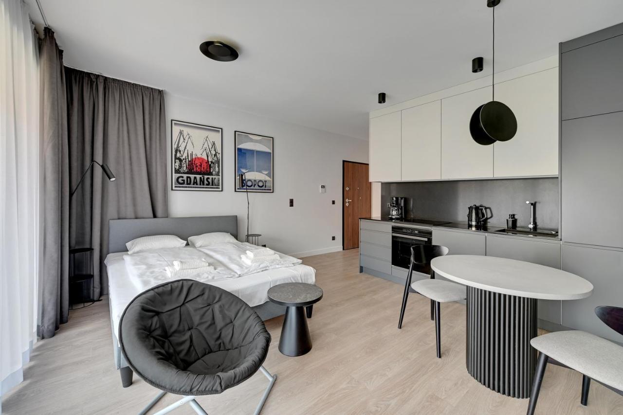 Gdansk Comfort Apartaments Lakowa Kültér fotó