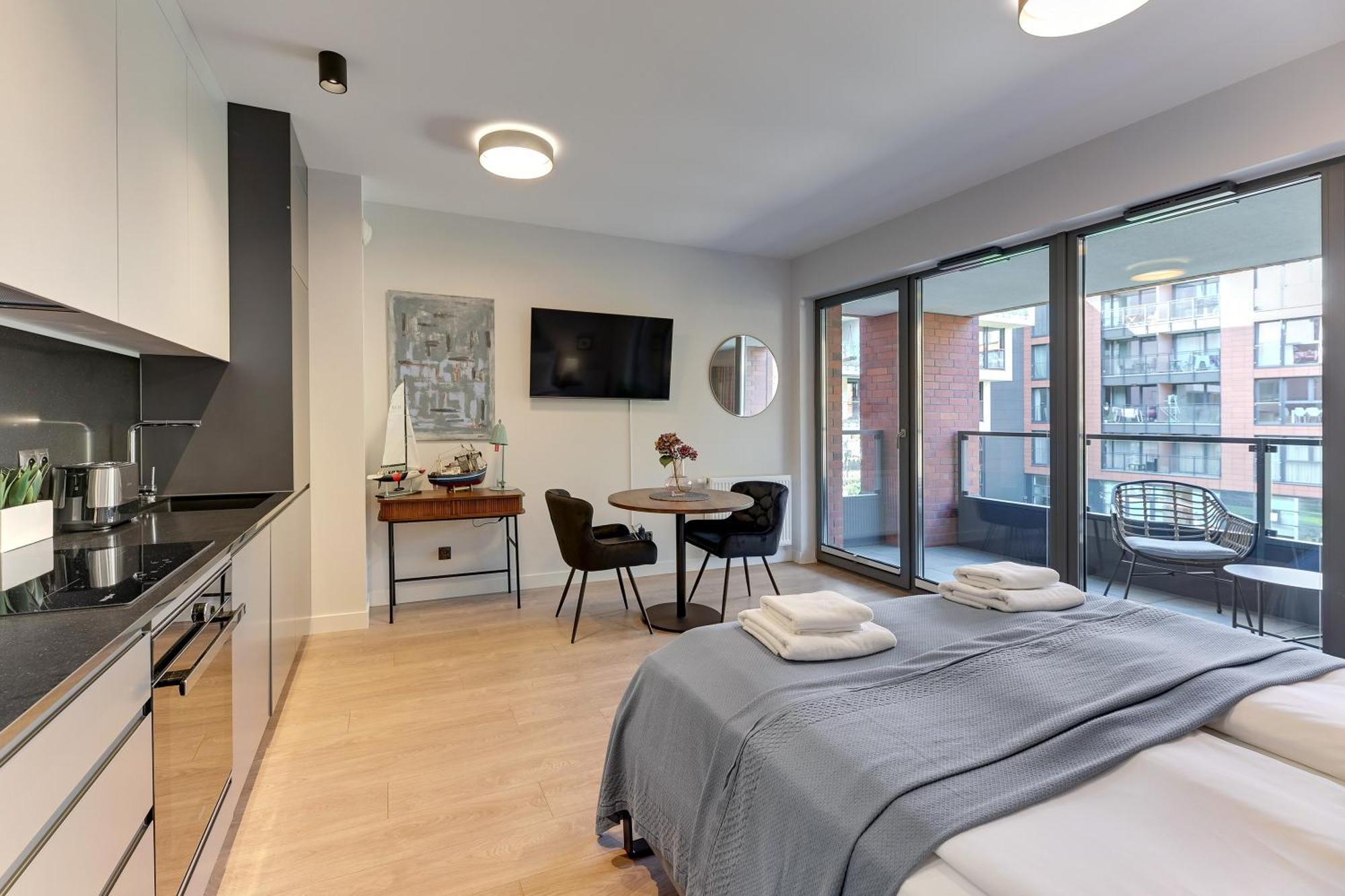 Gdansk Comfort Apartaments Lakowa Kültér fotó