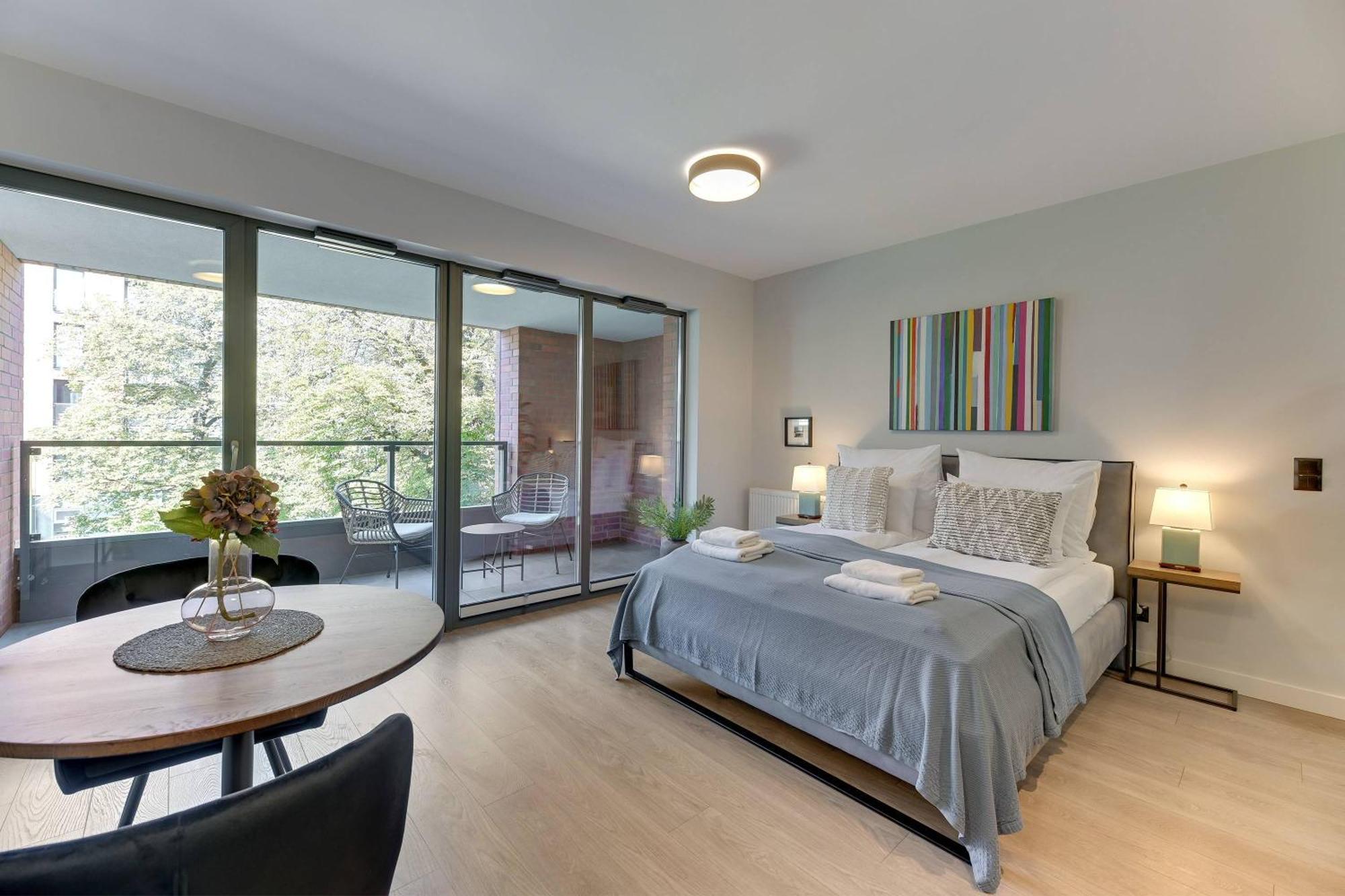 Gdansk Comfort Apartaments Lakowa Kültér fotó